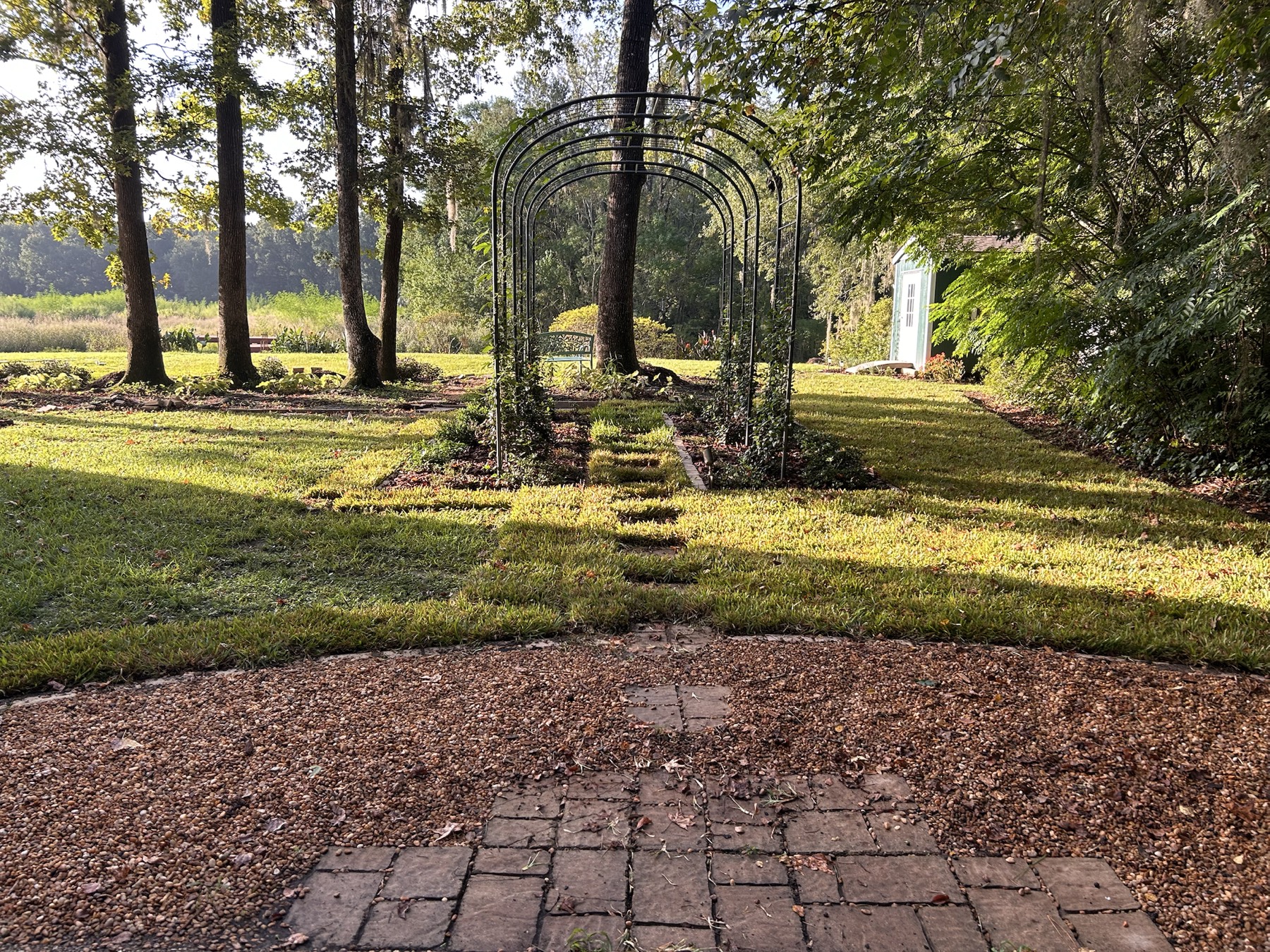 The Paradise Garden, current view